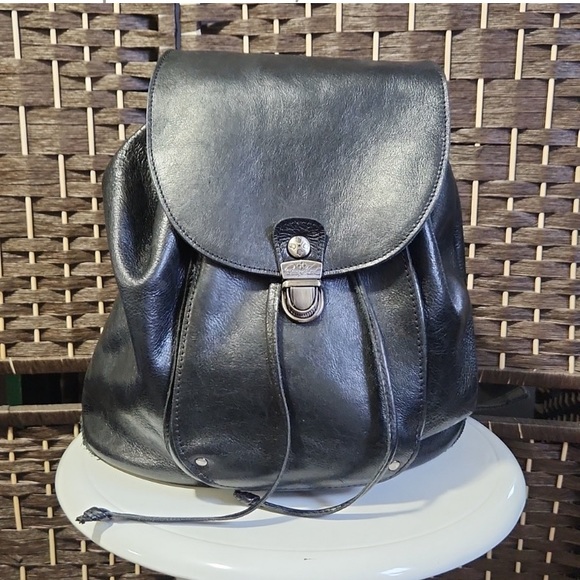 Patricia Nash Bags Patricia Nash Casape Backpack Black Leather